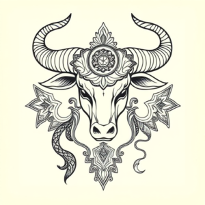 Thai Taurus Tattoo