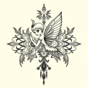 Thai Tinkerbell Tattoo