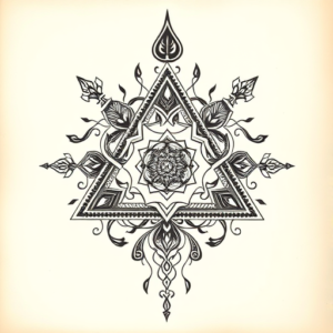 Thai Triangle Tattoo