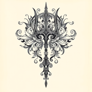 Thai Trident Tattoo