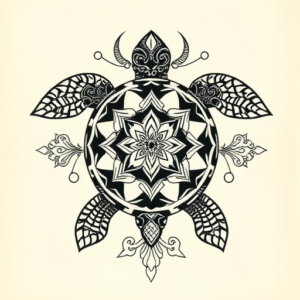 Thai Turtle Tattoo