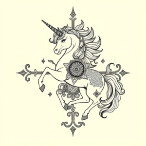Thai Unicorn Tattoo