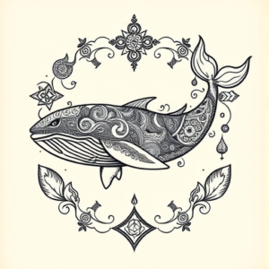 Thai Whale Tattoo