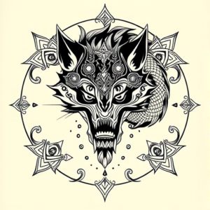 Thai Wolverine Tattoo