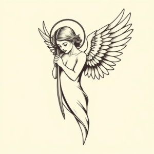 Timeless Angel Tattoo