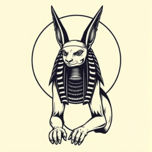 Timeless Anubis Tattoo