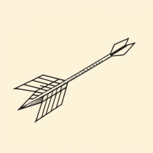 Timeless Arrow Tattoo