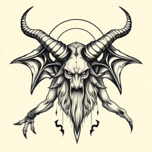 Timeless Baphomet Tattoo