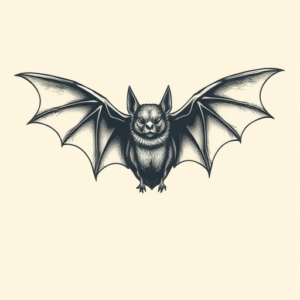 Timeless Bat Tattoo