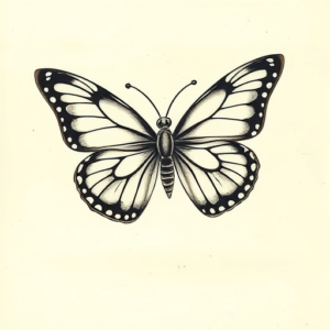 Timeless Butterfly Tattoo