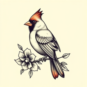 Timeless Cardinal Tattoo