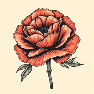 Timeless Carnation Tattoo