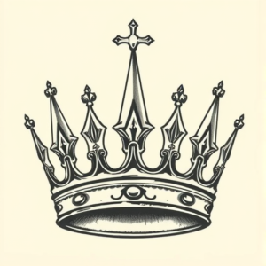 Timeless Crown Tattoo
