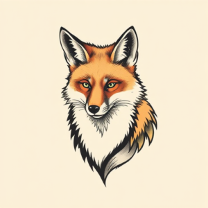 Timeless Fox Tattoo
