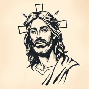 Timeless Jesus Tattoo