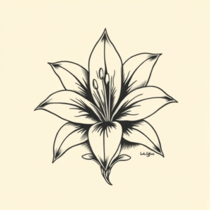 Timeless Lily Tattoo