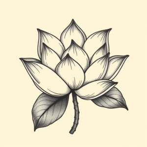Timeless Lotus Tattoo