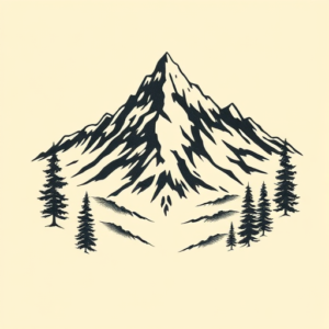 Timeless Mountain Tattoo