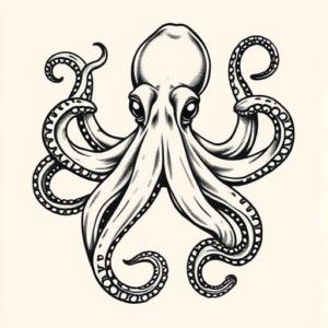 Timeless Octopus Tattoo