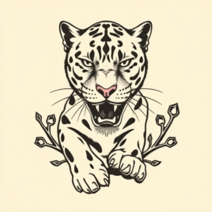 Timeless Panther Tattoo