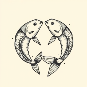 Timeless Pisces Tattoo