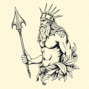 Timeless Poseidon Tattoo
