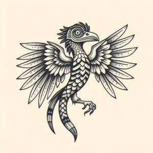 Timeless Quetzalcoatl Tattoo