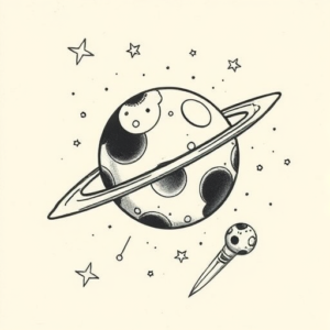 Timeless Space Tattoo