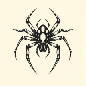 Timeless Spider Tattoo