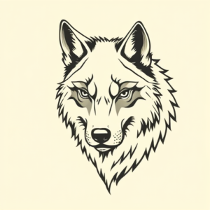 Timeless Wolf Tattoo