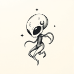Tiny Alien Tattoo