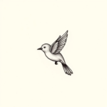 Tiny Bird Tattoo