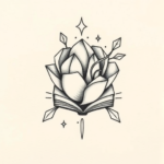 Tiny Book Tattoo