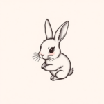 Tiny Bunny Tattoo