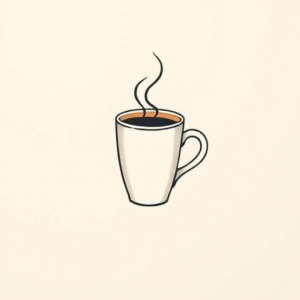 Tiny Coffee Tattoo