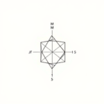 Tiny Coordinates Tattoo