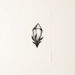 Tiny Crystal Tattoo