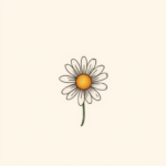 Tiny Daisy Tattoo
