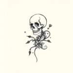 Tiny Death Tattoo