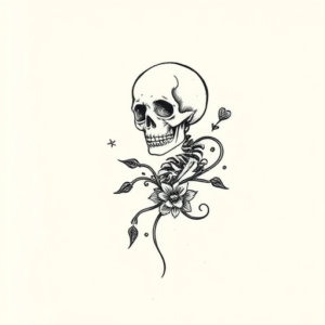 Tiny Death Tattoo