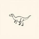 Tiny Dinosaur Tattoo