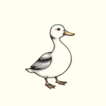 Tiny Duck Tattoo
