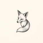 Tiny Fox Tattoo