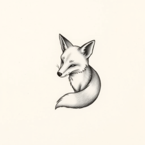 Tiny Fox Tattoo