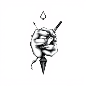 Tiny Gambling Tattoo