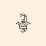 Tiny Hamsa Tattoo