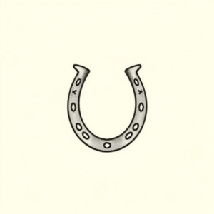 Tiny Horseshoe Tattoo