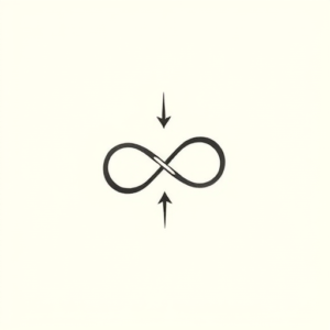 Tiny Infinity Tattoo