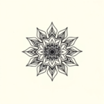 Tiny Mandala Tattoo