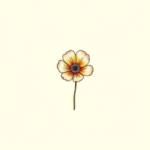 Tiny Marigold Tattoo